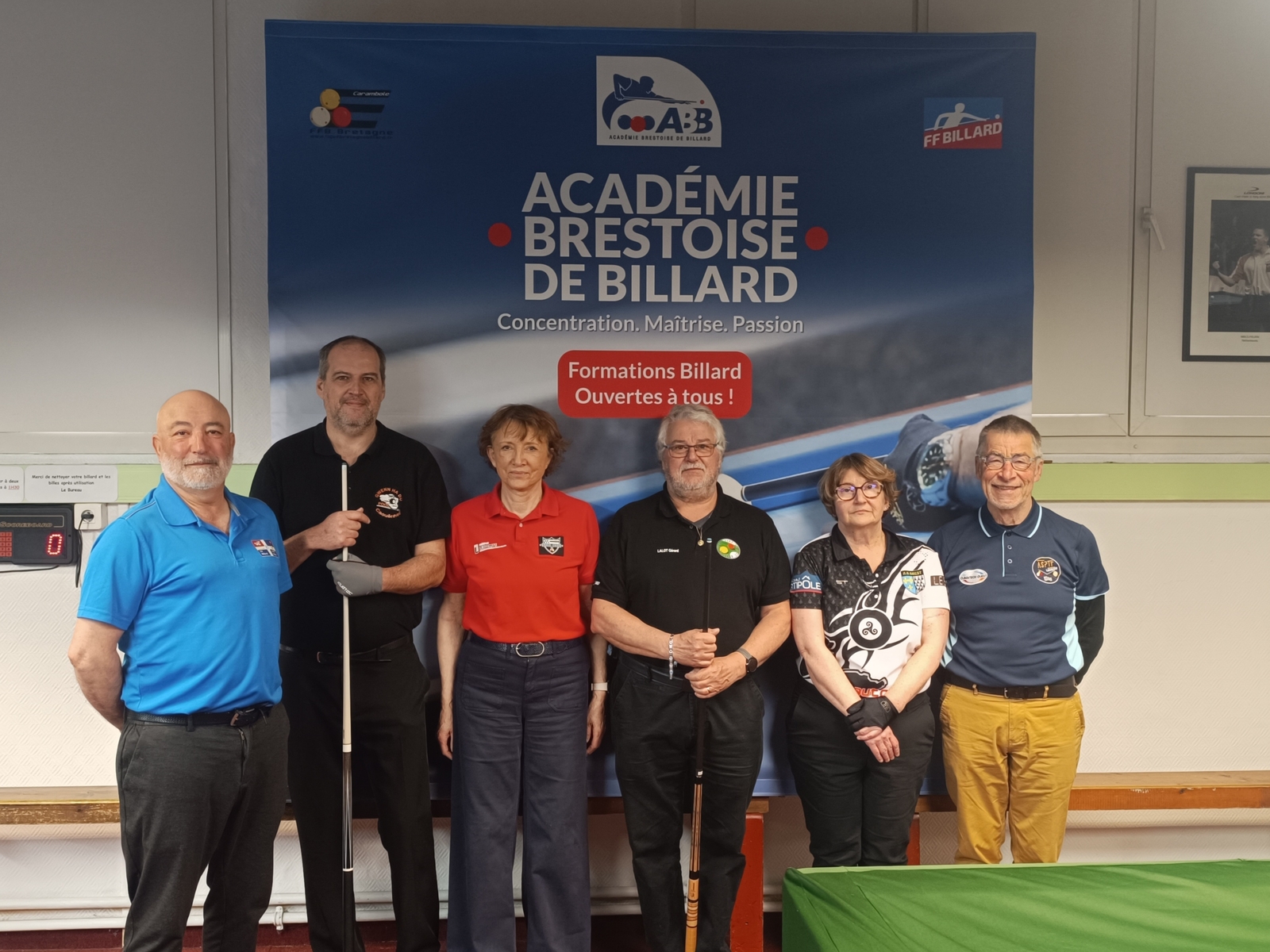 Première finale du weekend à l'académie !