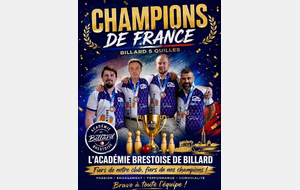 Champion de France 2026  ! Les Pirates à l'abordage de la France !