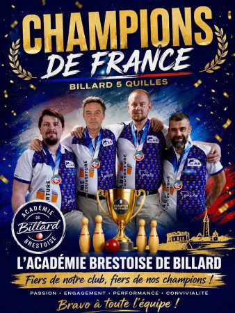 Champion de France 2026  ! Les Pirates à l'abordage de la France !