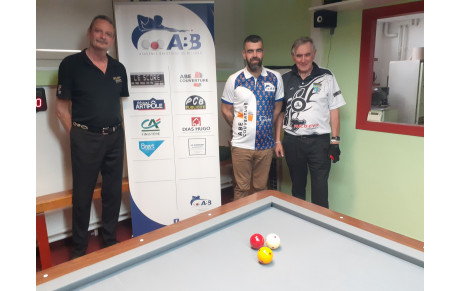 derniers tournois de qualification au jeu du 3 bandes !