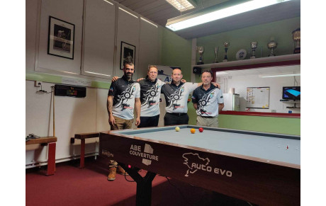 L'équipe de 5 Quilles de l'ABB est championne de Bretagne !