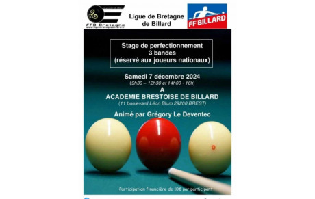 Stage 3 bandes pour les catégories nationales à BREST