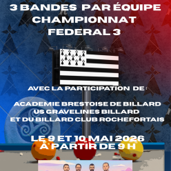 Demi-finale de France à l'académie ce weekend!
